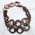 Copper Eternity Bracelet by Alexa Martha-5